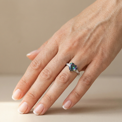 Bague zircon cubique