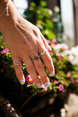 Bague Trebol en zultanite