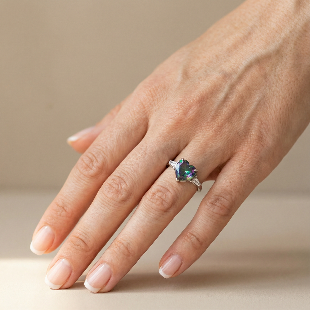 Bague zircon cubique