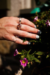 Bague Trebol en zultanite