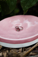 Bague Trebol en zultanite