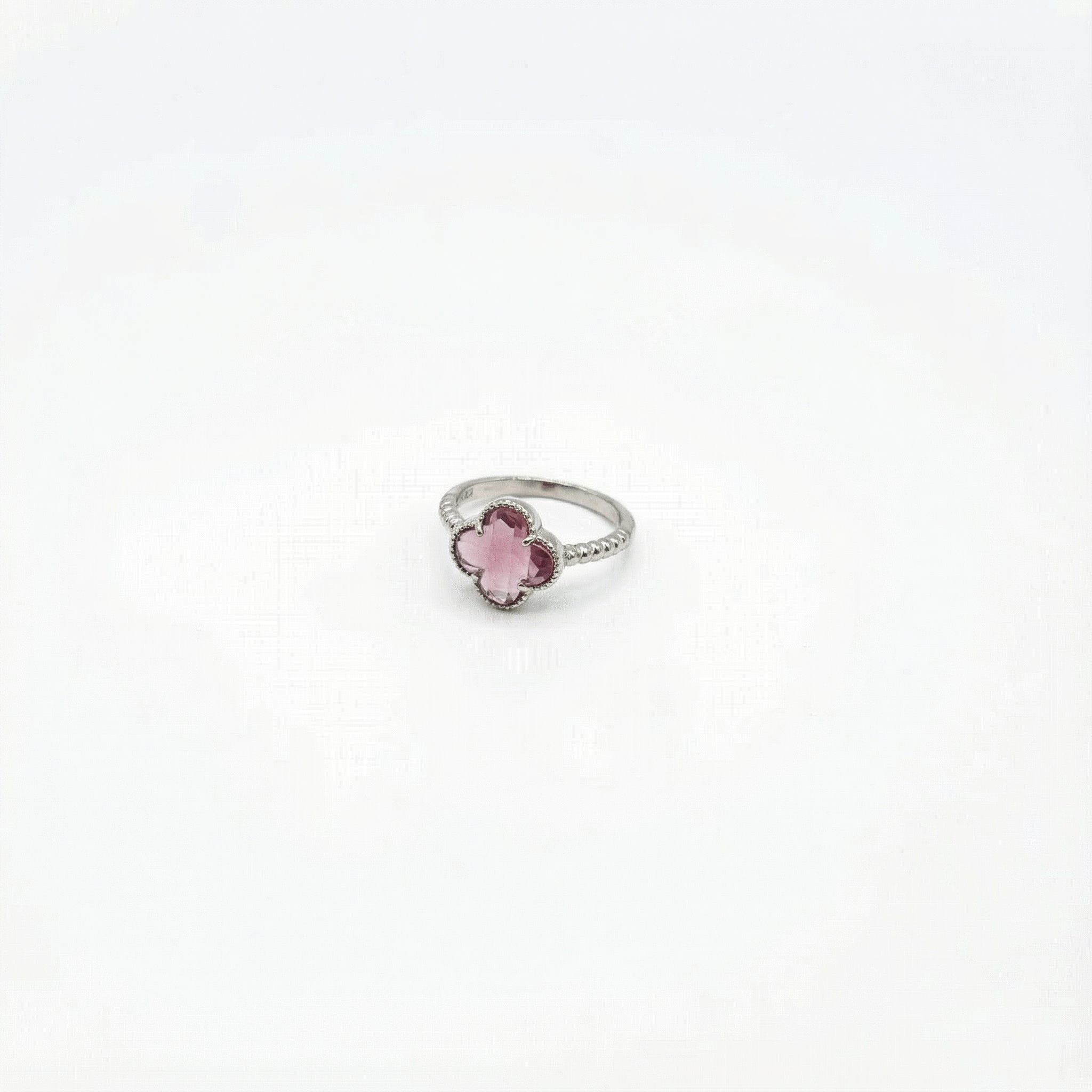 Bague Trebol en zultanite Image principale du produit