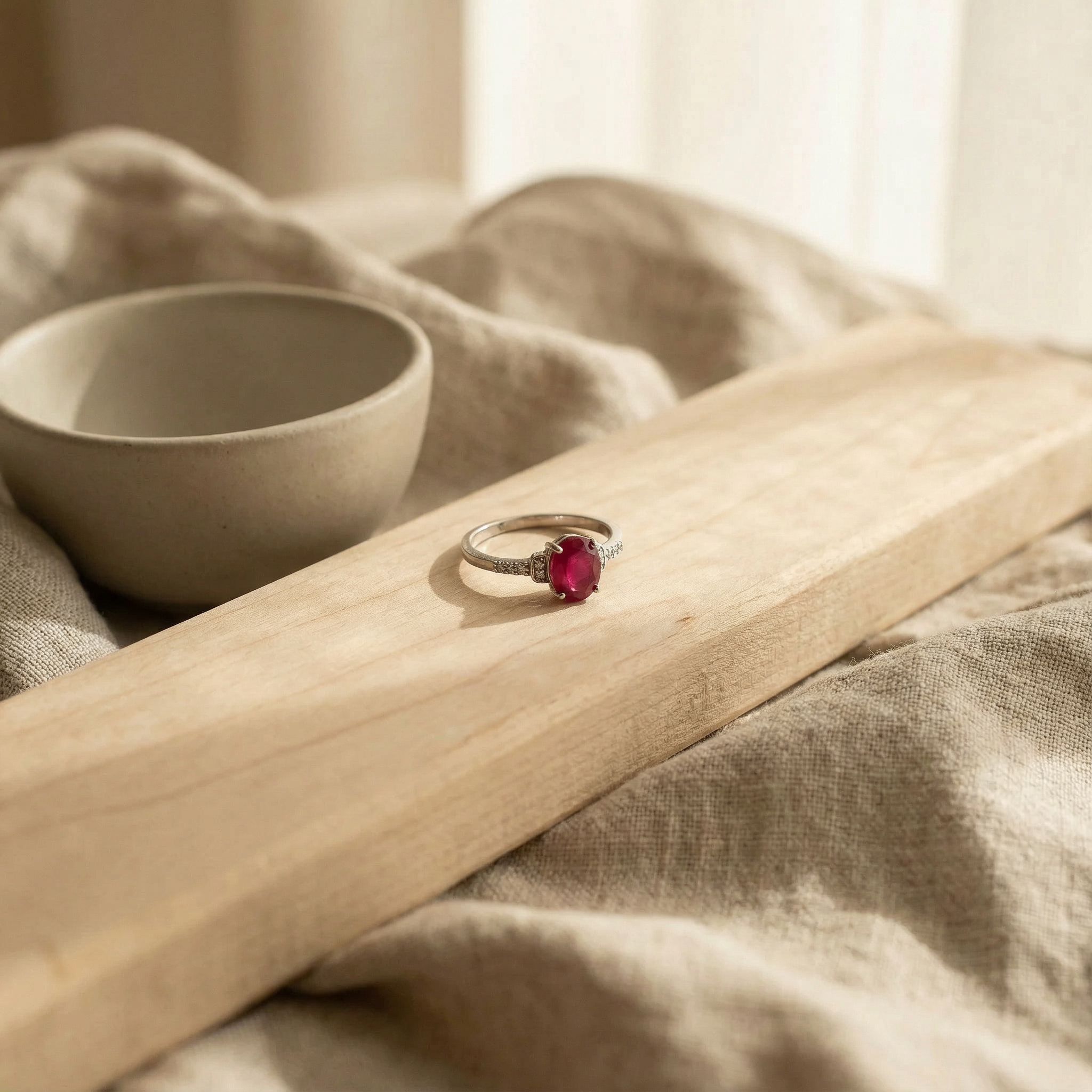 Bague Rubis