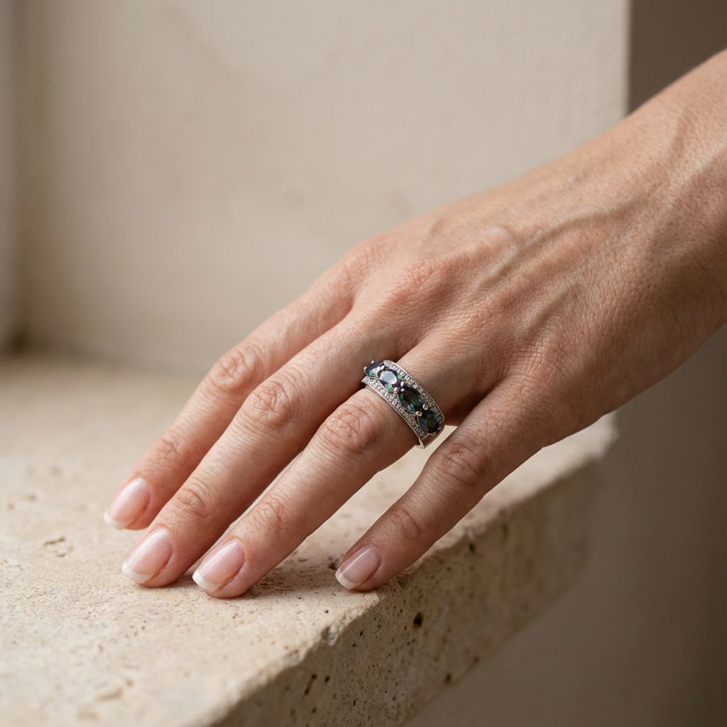 Bague zircon cubique