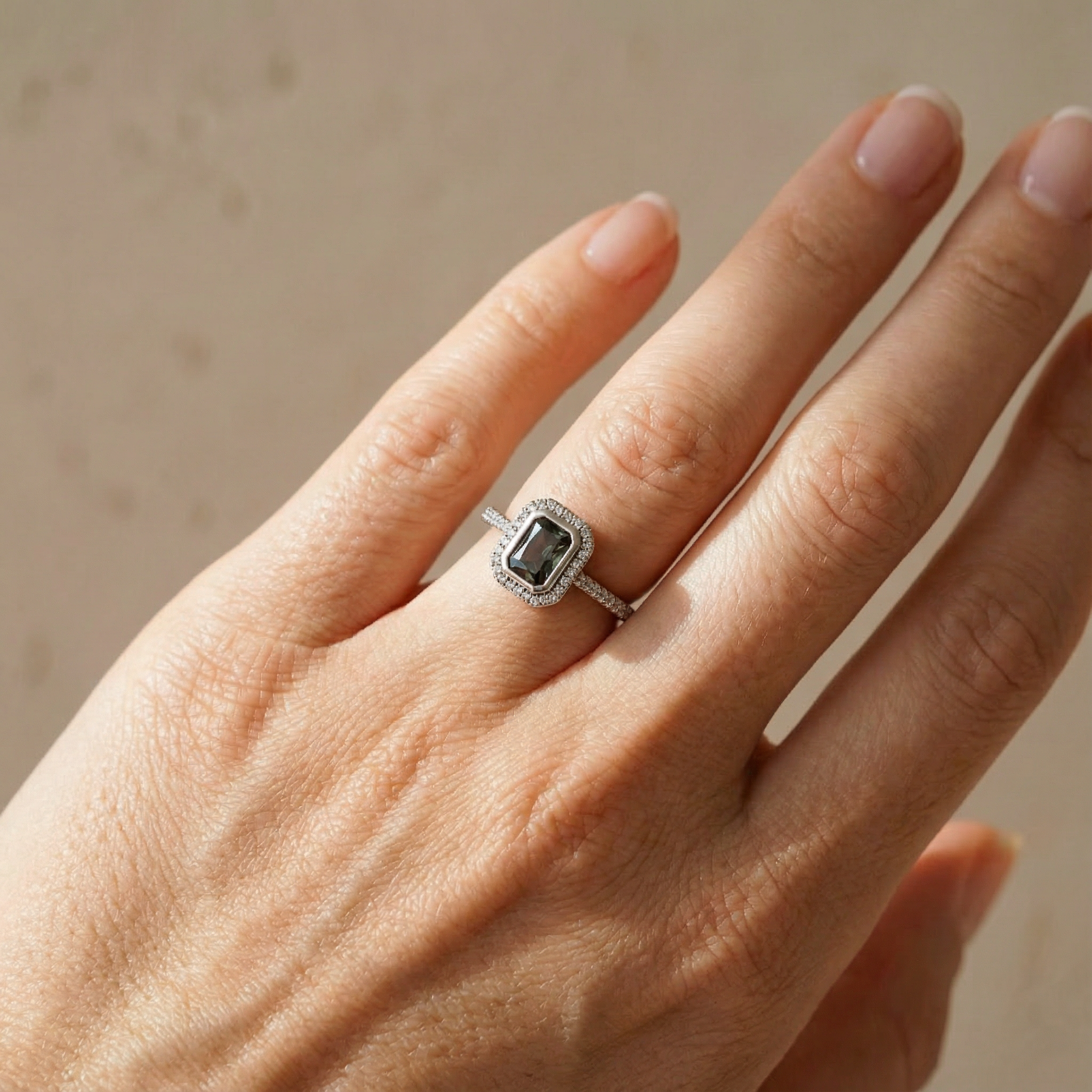 bague zircon cubique Image secondaire du produit