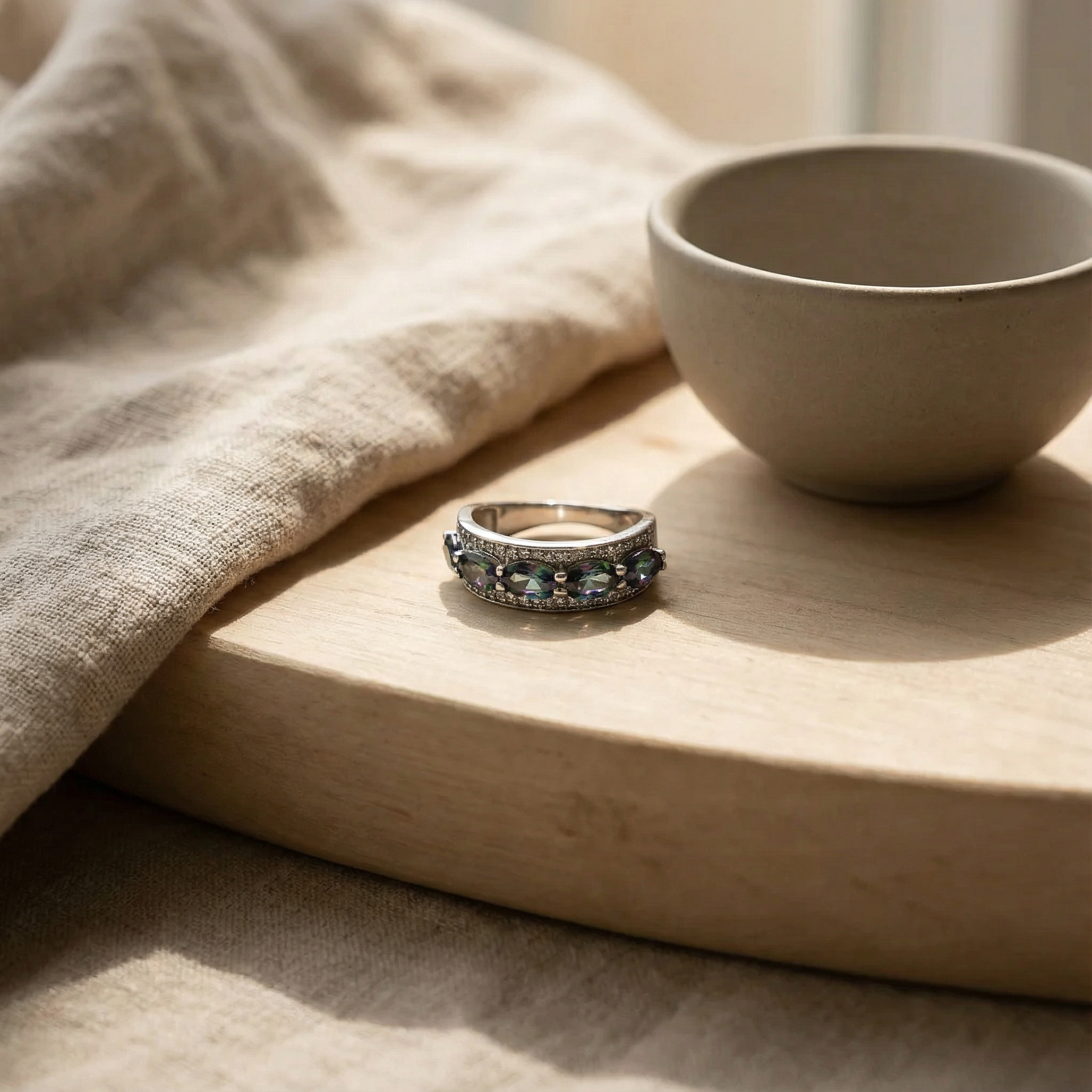 Bague zircon cubique