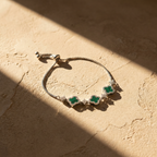 Bracelet Trebol et zircons