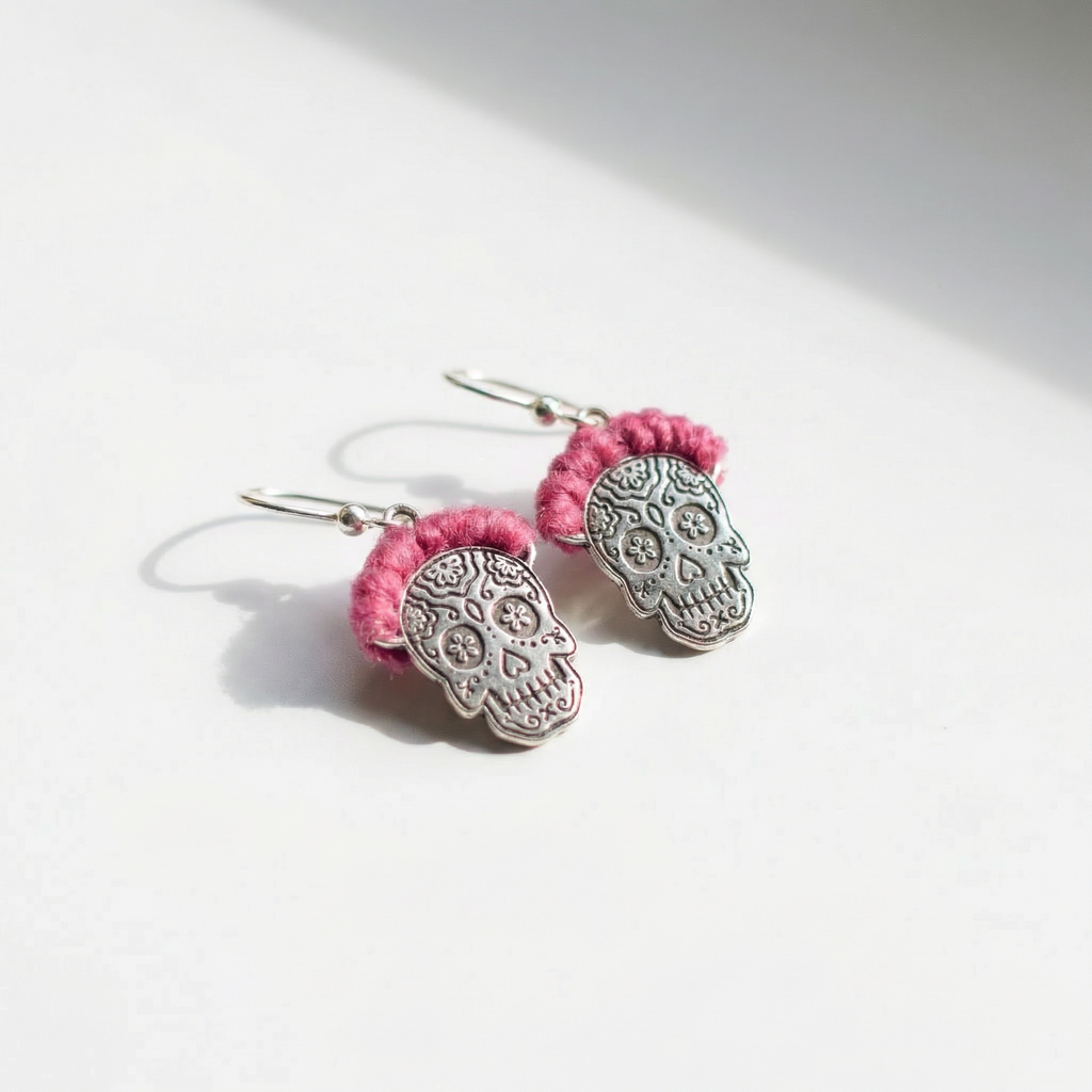 Calavera rosa